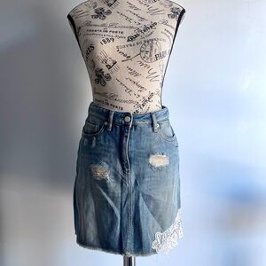 Love Moschino Denim Skirt